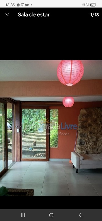 Casa para alquiler de vacaciones em Ubatuba (Praia da Almada)