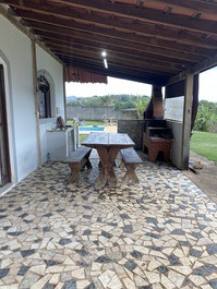 Área da churrasqueira 