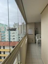 Comfortable two-bedroom apartment one block from the beach.