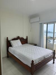 Comfortable two-bedroom apartment one block from the beach.