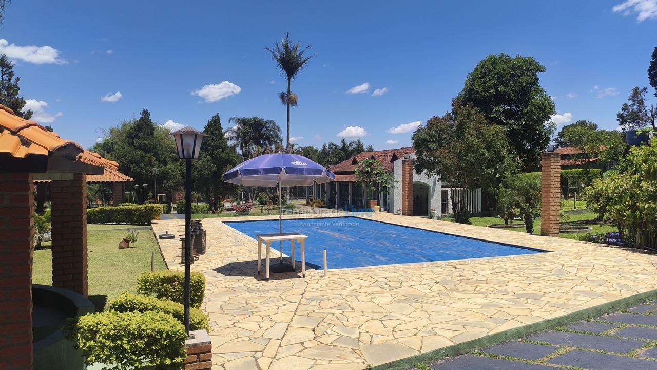 Granja para alquiler de vacaciones em Ibiúna (Condominio West Lake)