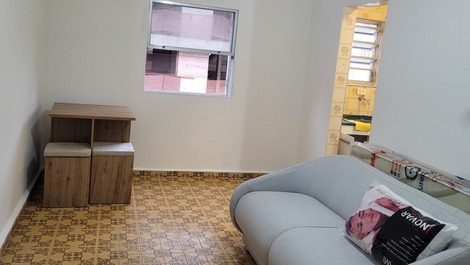 Apartment with 6 parking spaces, 2 minutes from Guilhermina Beach.