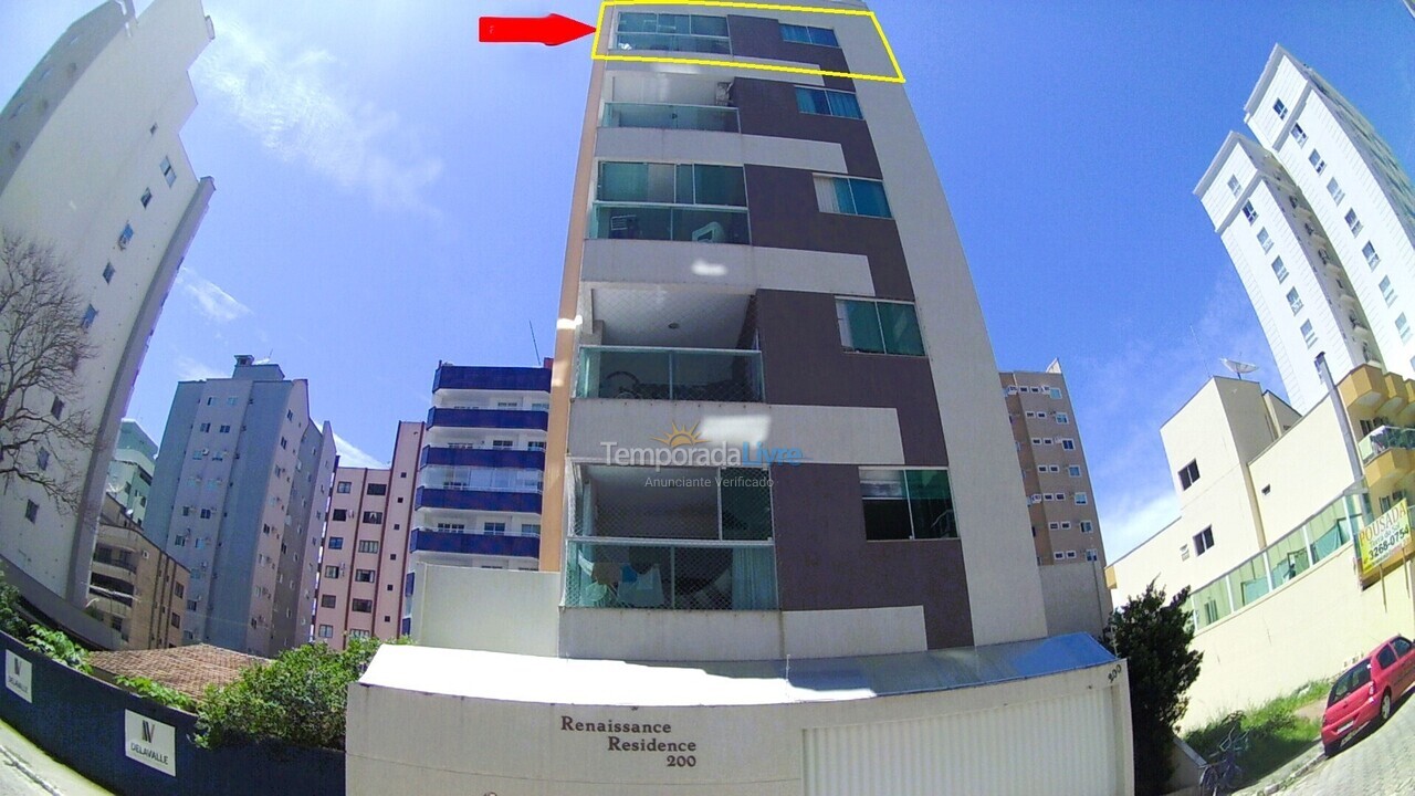 Apartment for vacation rental in Itapema (Meia Praia)