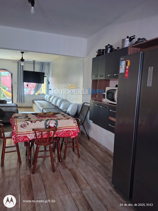 House for vacation rental in Caraguatatuba (Praia da Cocanha)