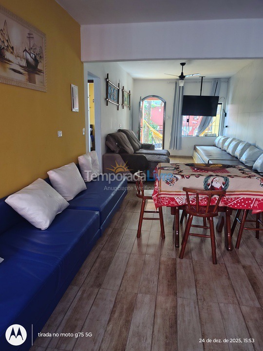 House for vacation rental in Caraguatatuba (Praia da Cocanha)