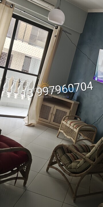 Apartamento para aluguel de temporada em Guarujá (Enseada)