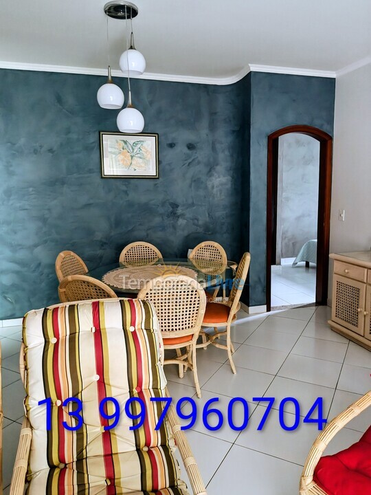 Apartamento para aluguel de temporada em Guarujá (Enseada)