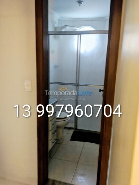 Apartamento para aluguel de temporada em Guarujá (Enseada)