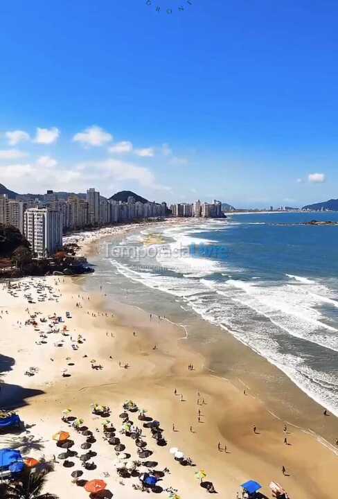 Apartment for vacation rental in Guarujá (Pitangueiras)