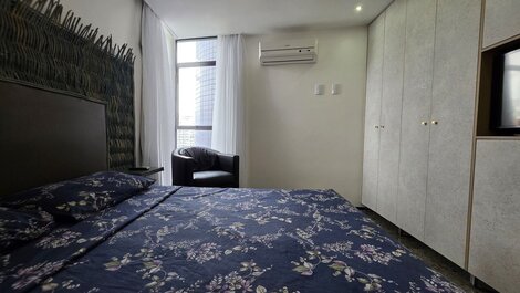 Apartamento privativo em hotel no Meireles