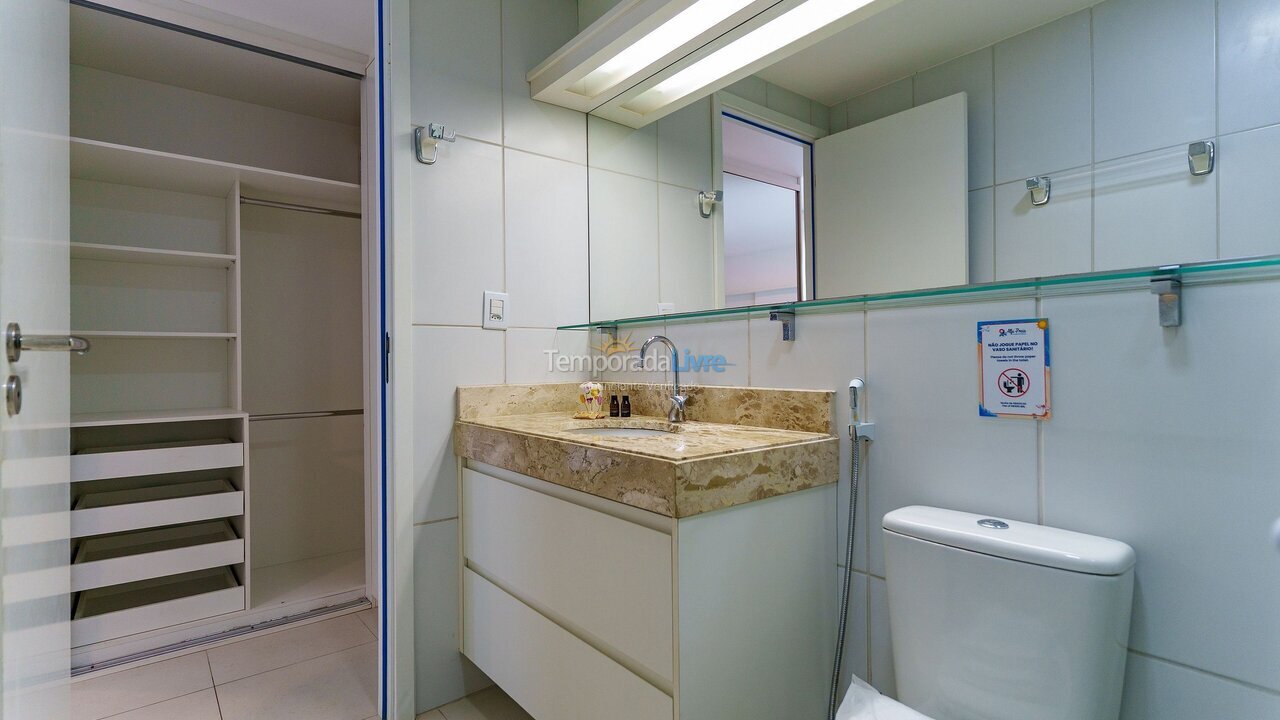 Apartamento para alquiler de vacaciones em Aquiraz (Porto das Dunas)