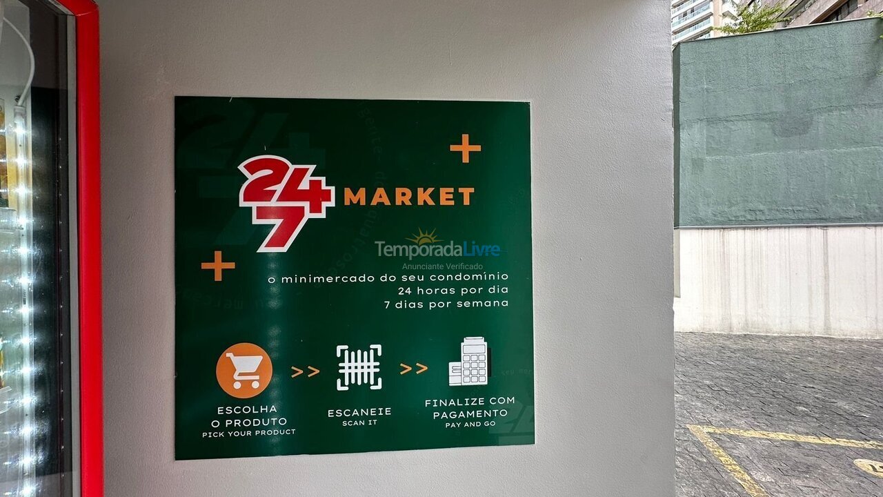 Apartamento para aluguel de temporada em Fortaleza (Meireles)