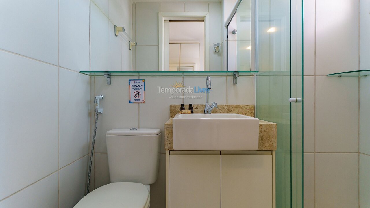 Apartamento para alquiler de vacaciones em Aquiraz (Porto das Dunas)