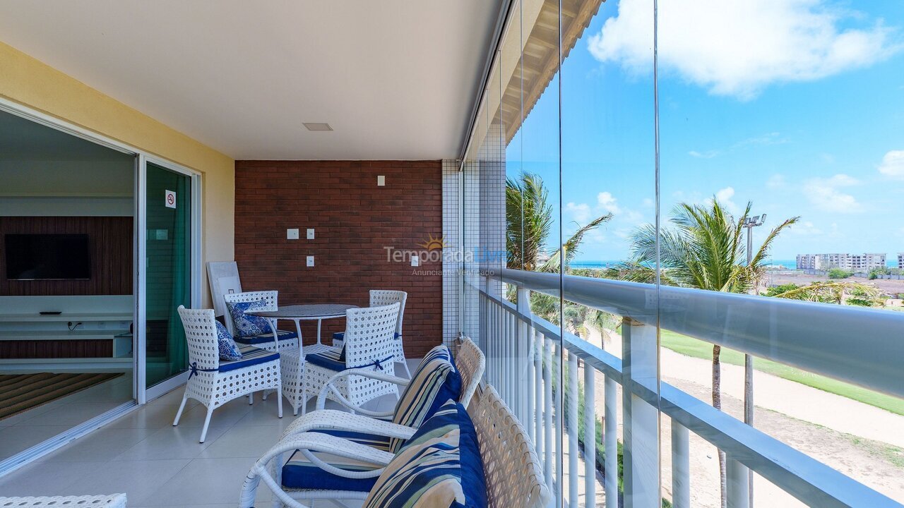 Apartamento para alquiler de vacaciones em Aquiraz (Porto das Dunas)