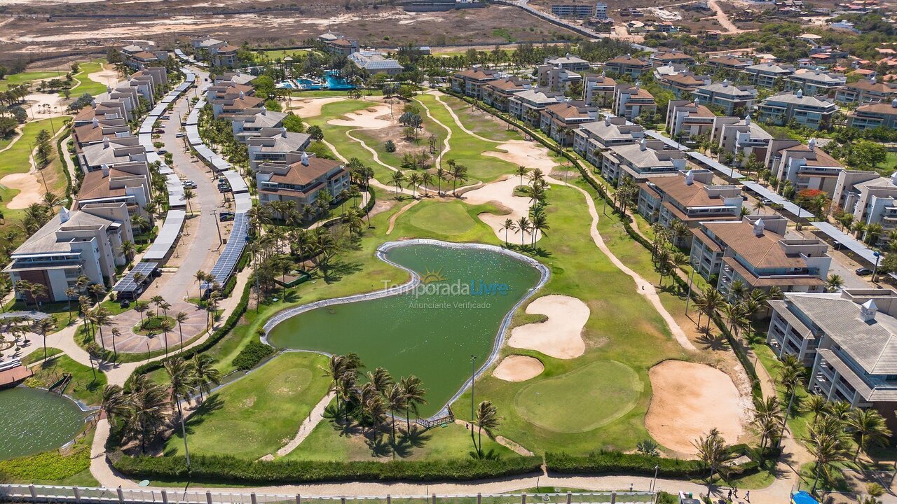 Apartamento para alquiler de vacaciones em Aquiraz (Porto das Dunas)