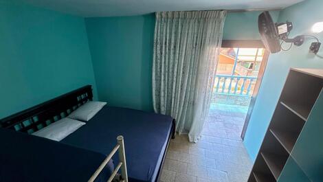 Casa no coração de Matinhos, vista p/ o mar, wifi, 30m da areia