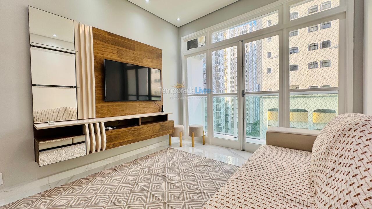 Apartamento para aluguel de temporada em Guarujá (Pitangueiras)