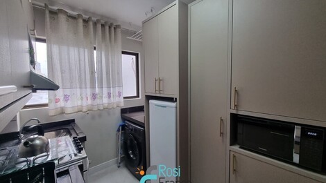 Beachfront apartment with 3 bedrooms in Meia Praia, SC