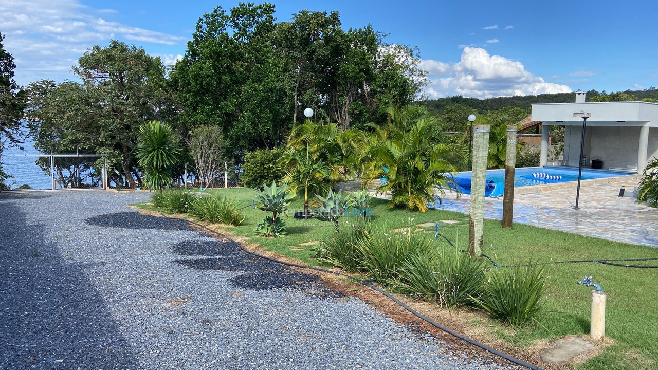 Casa para alquiler de vacaciones em São José da Barra (Rancho Frente Represa)