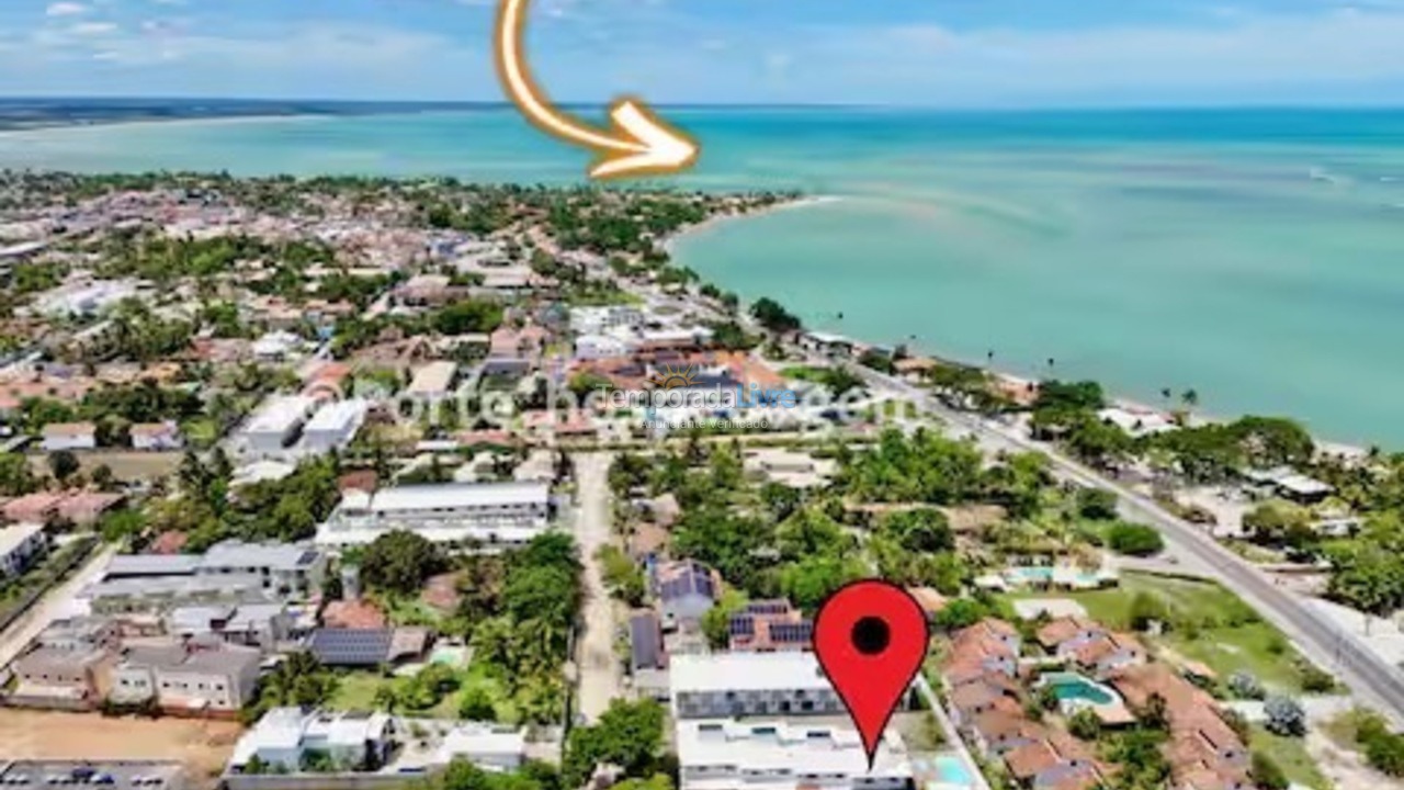 Apartamento para alquiler de vacaciones em Santa Cruz Cabrália (Coroa Vermelha)