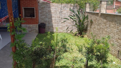 Pequeno jardim vista da varanda 