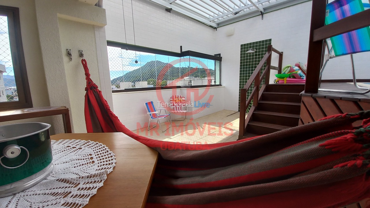 Apartment for vacation rental in Ubatuba (Praia do Tenório)