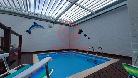 Apartment for 6 people less than 60 meters from the sea at Praia Grande