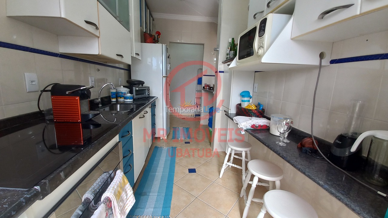 Apartment for vacation rental in Ubatuba (Praia do Tenório)