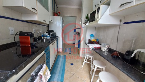 Apartment for 6 people less than 60 meters from the sea at Praia Grande