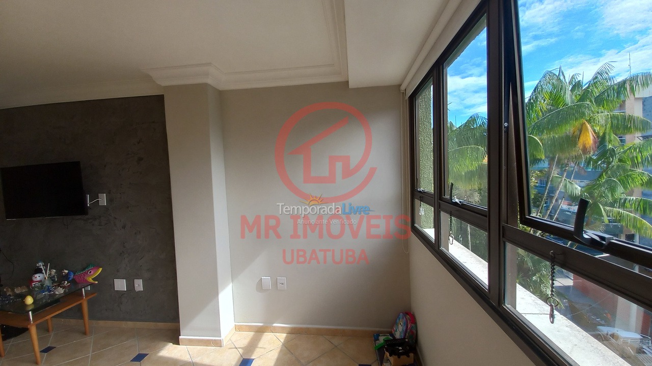 Apartment for vacation rental in Ubatuba (Praia do Tenório)