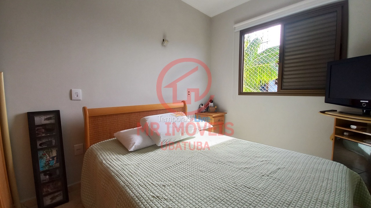 Apartment for vacation rental in Ubatuba (Praia do Tenório)