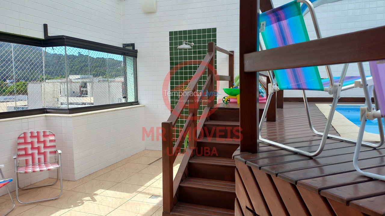 Apartment for vacation rental in Ubatuba (Praia do Tenório)