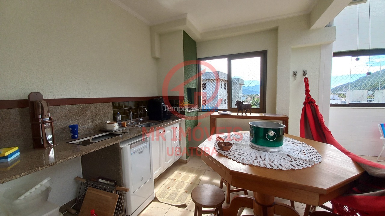 Apartment for vacation rental in Ubatuba (Praia do Tenório)