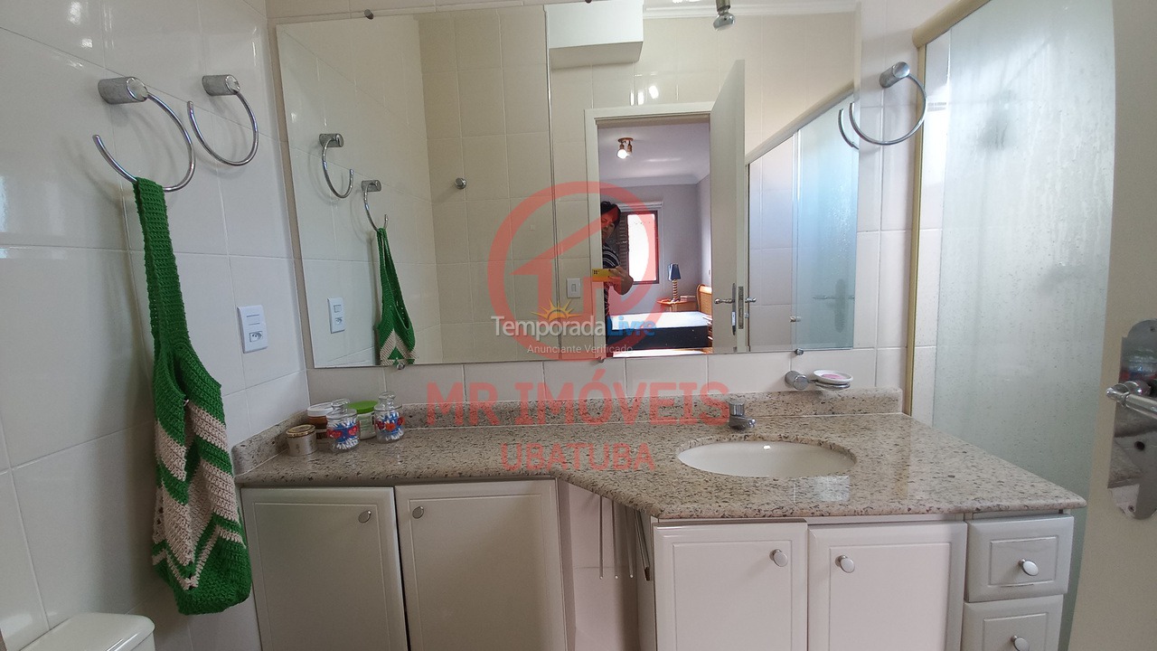 Apartment for vacation rental in Ubatuba (Praia do Tenório)