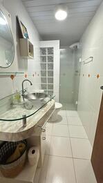 Two-story house on Concaição beach.