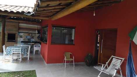 Cozinha e área gourmet integradas