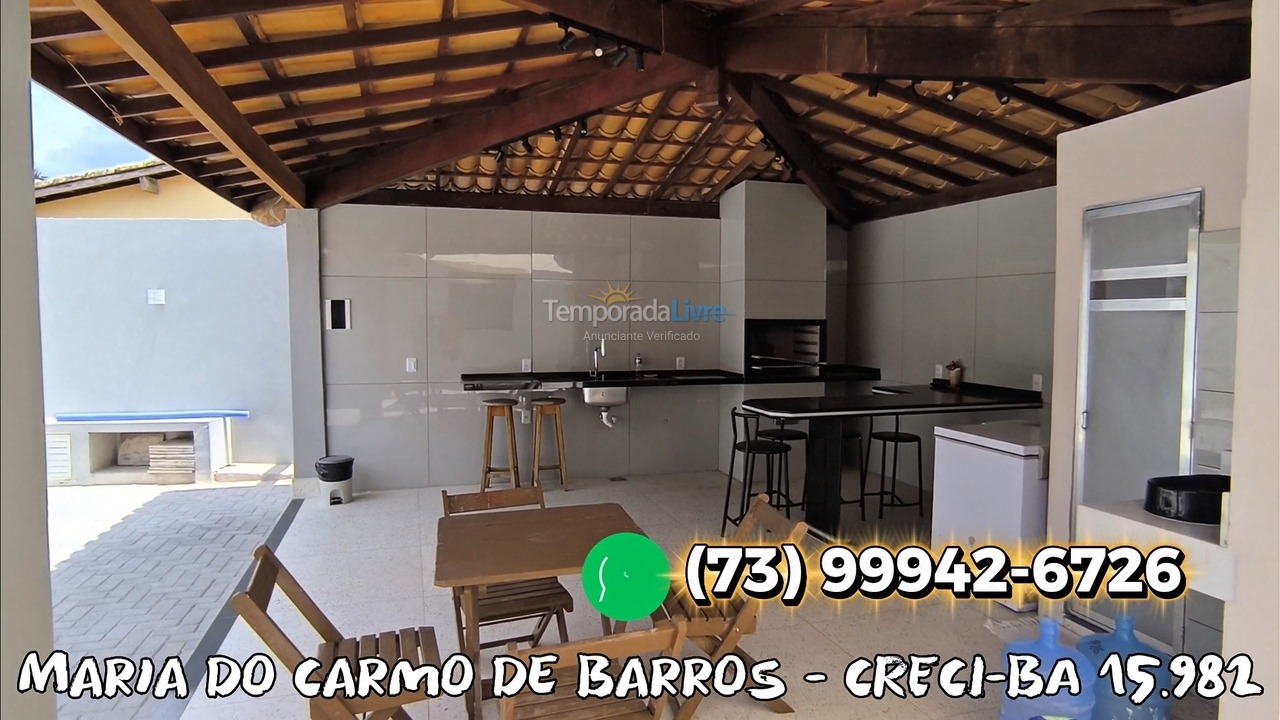 House for vacation rental in Porto Seguro (Praia de Taperapuan)