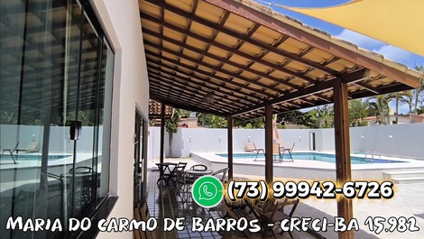 Cod.C013- 6 bedrooms, 30 people, 500m from the beach, swimming pool, barbecue.