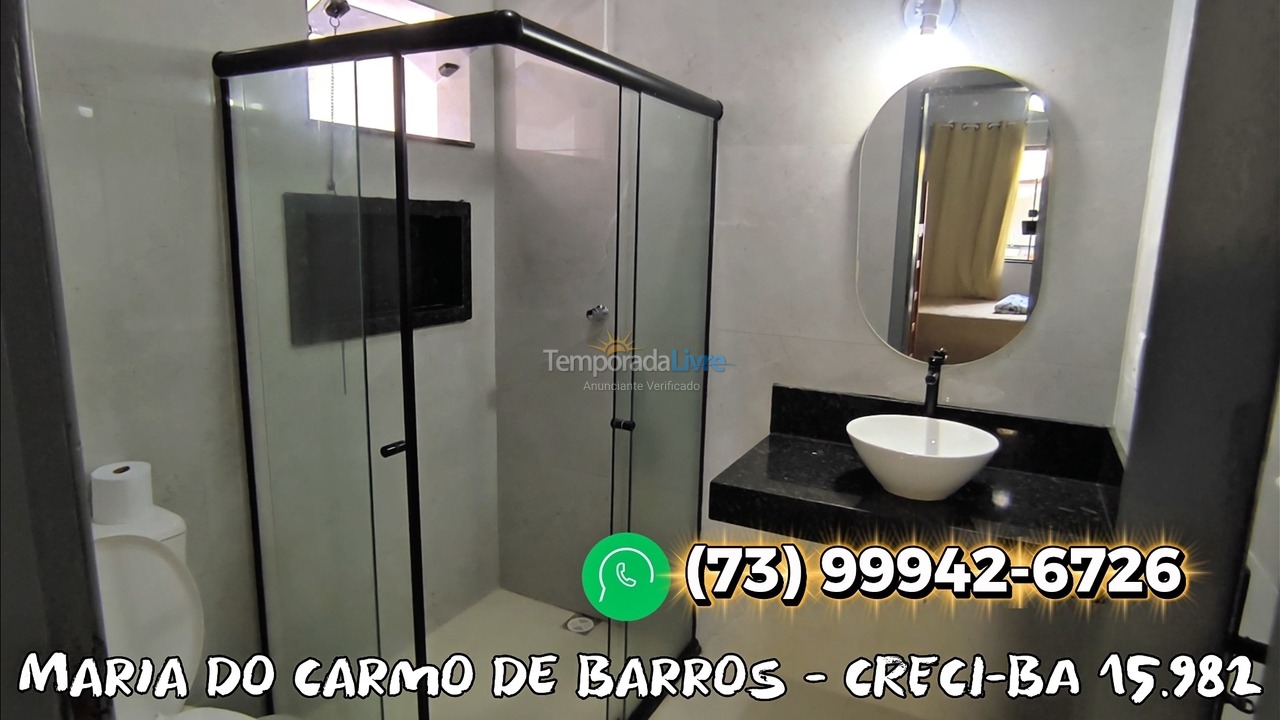 House for vacation rental in Porto Seguro (Praia de Taperapuan)