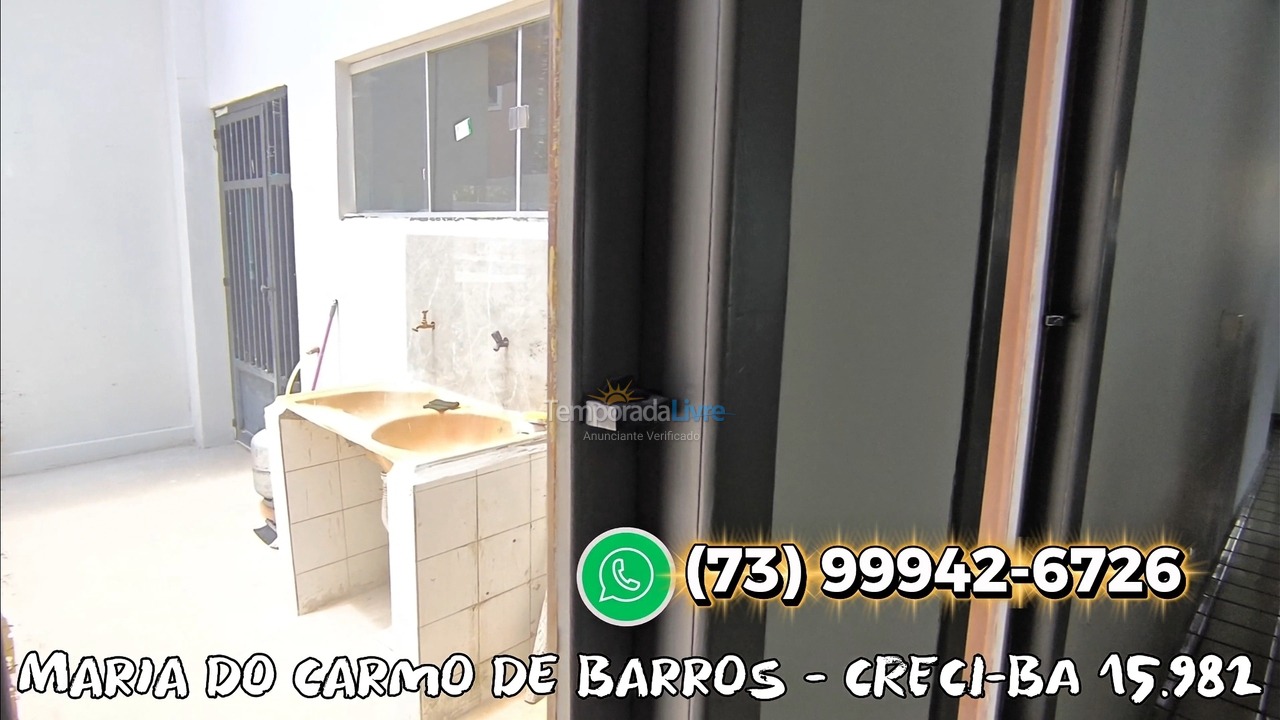 House for vacation rental in Porto Seguro (Praia de Taperapuan)