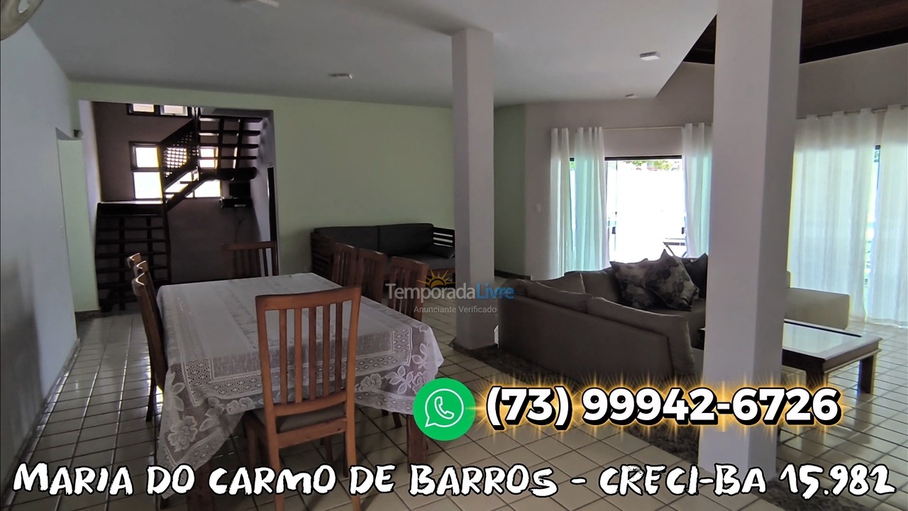 House for vacation rental in Porto Seguro (Praia de Taperapuan)