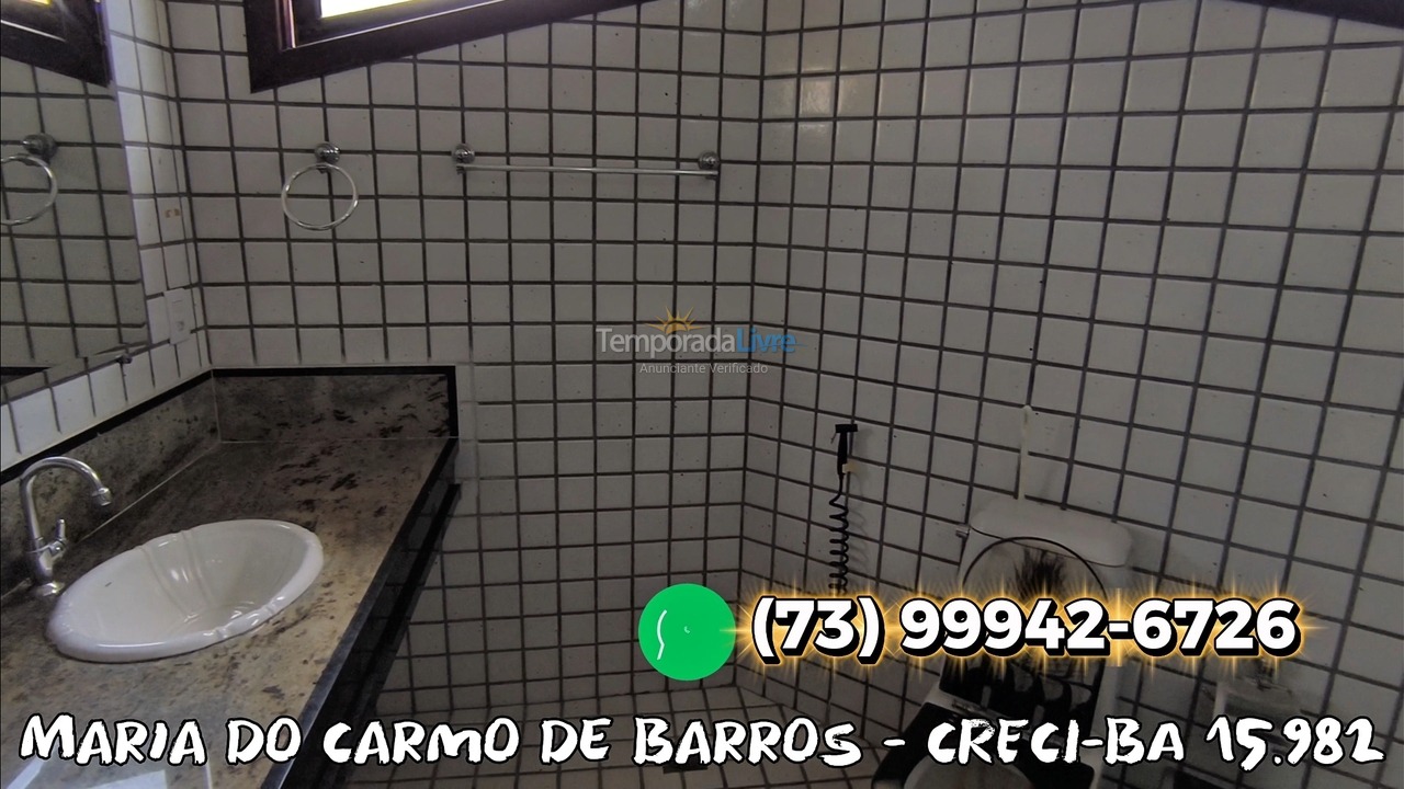 House for vacation rental in Porto Seguro (Praia de Taperapuan)