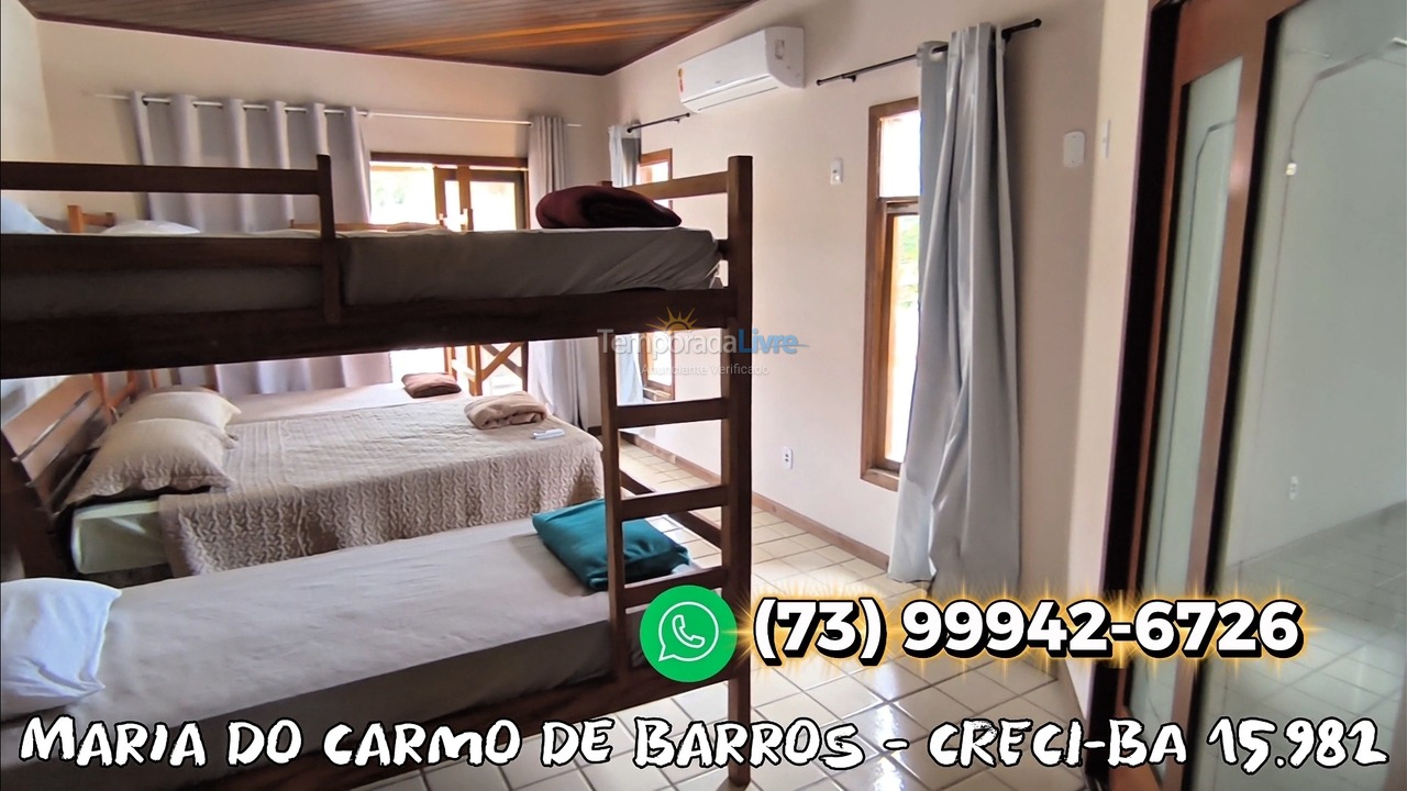 House for vacation rental in Porto Seguro (Praia de Taperapuan)