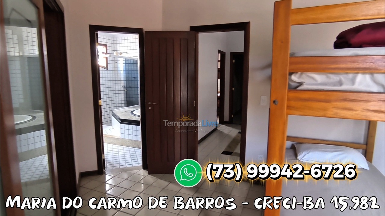 House for vacation rental in Porto Seguro (Praia de Taperapuan)