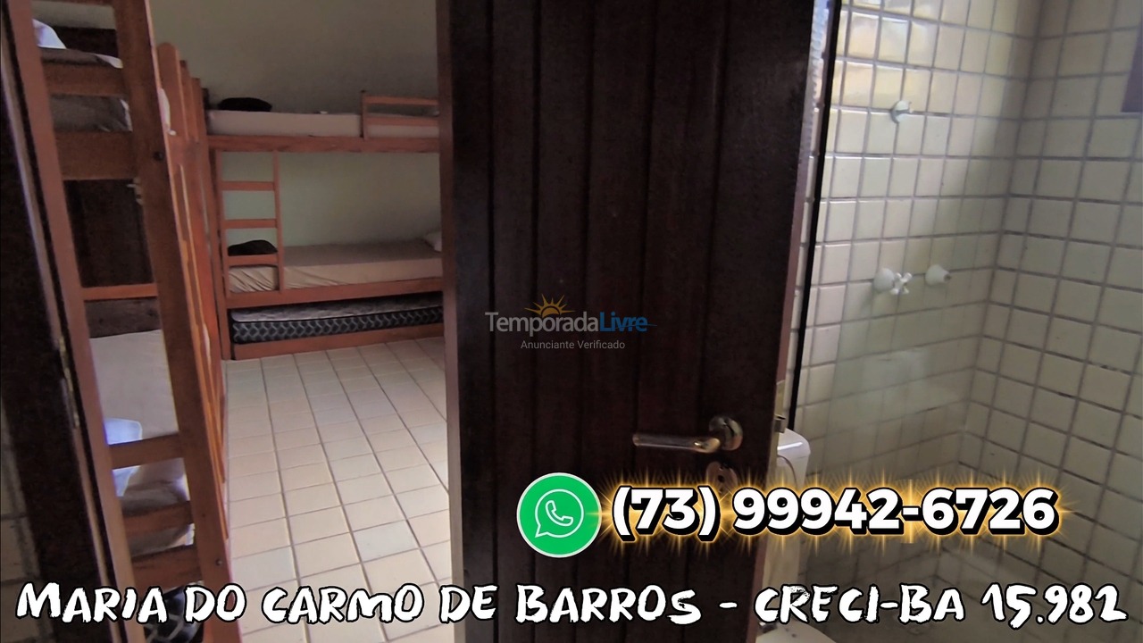 House for vacation rental in Porto Seguro (Praia de Taperapuan)