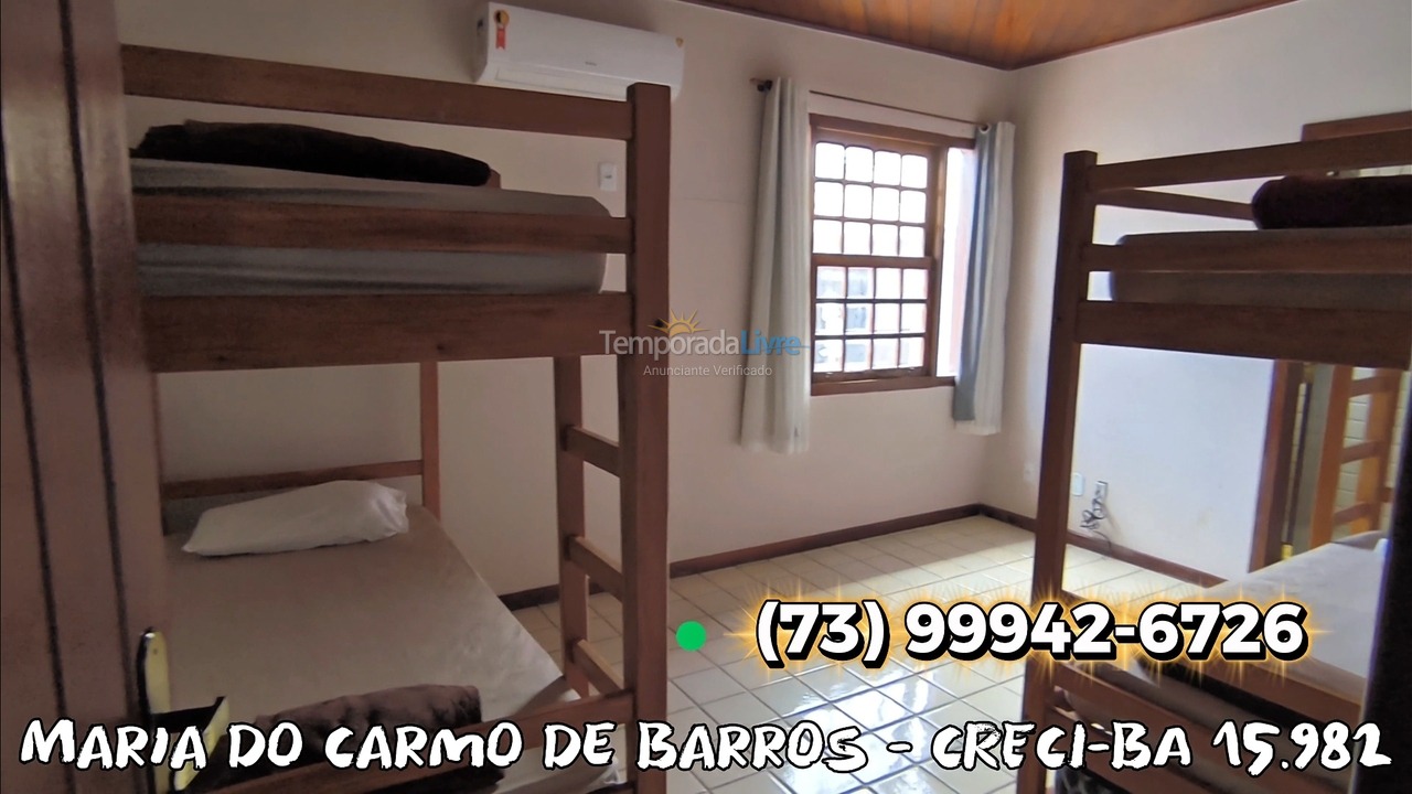 House for vacation rental in Porto Seguro (Praia de Taperapuan)