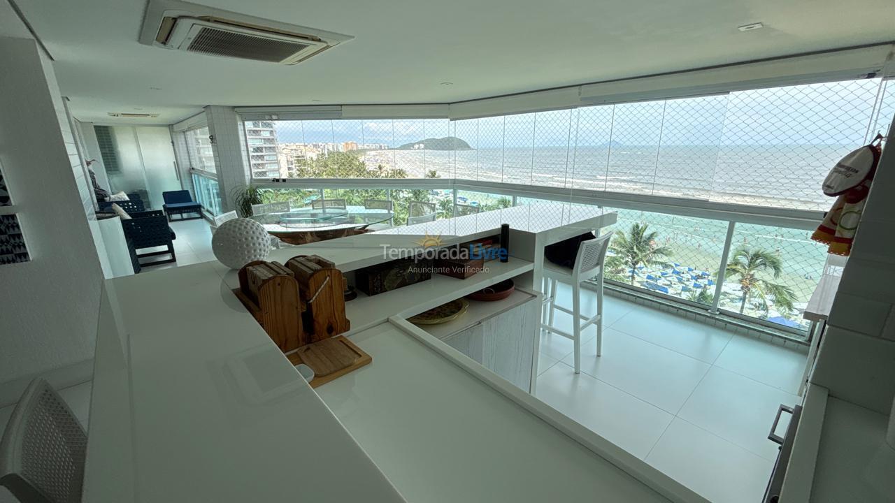 Apartamento para aluguel de temporada em Bertioga (Riviera de São Lourenço)