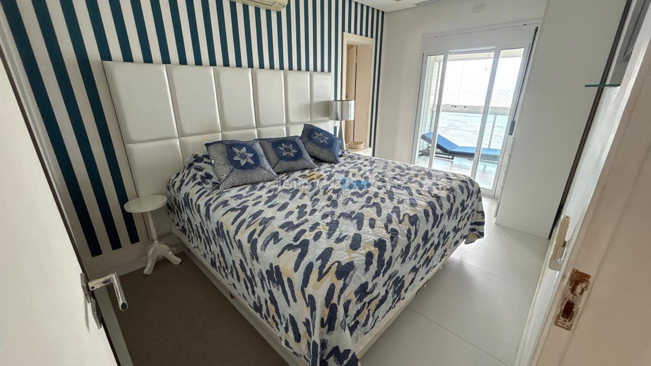 Apartamento para aluguel de temporada em Bertioga (Riviera de São Lourenço)