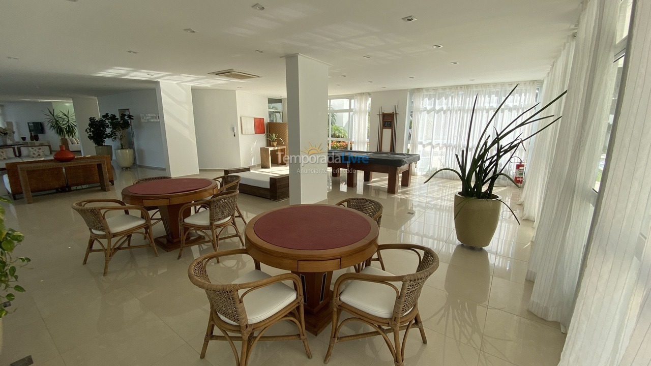 Apartamento para aluguel de temporada em Bertioga (Riviera de São Lourenço)