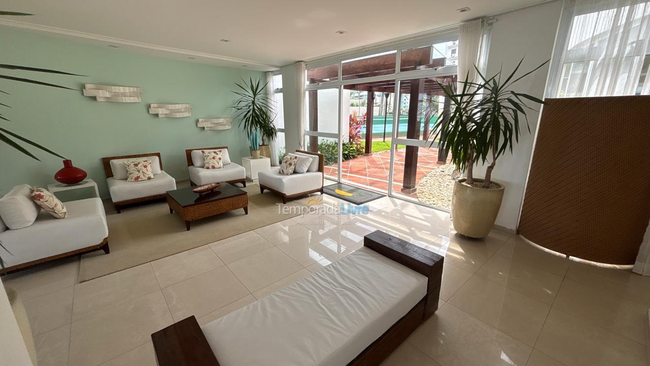 Apartamento para aluguel de temporada em Bertioga (Riviera de São Lourenço)